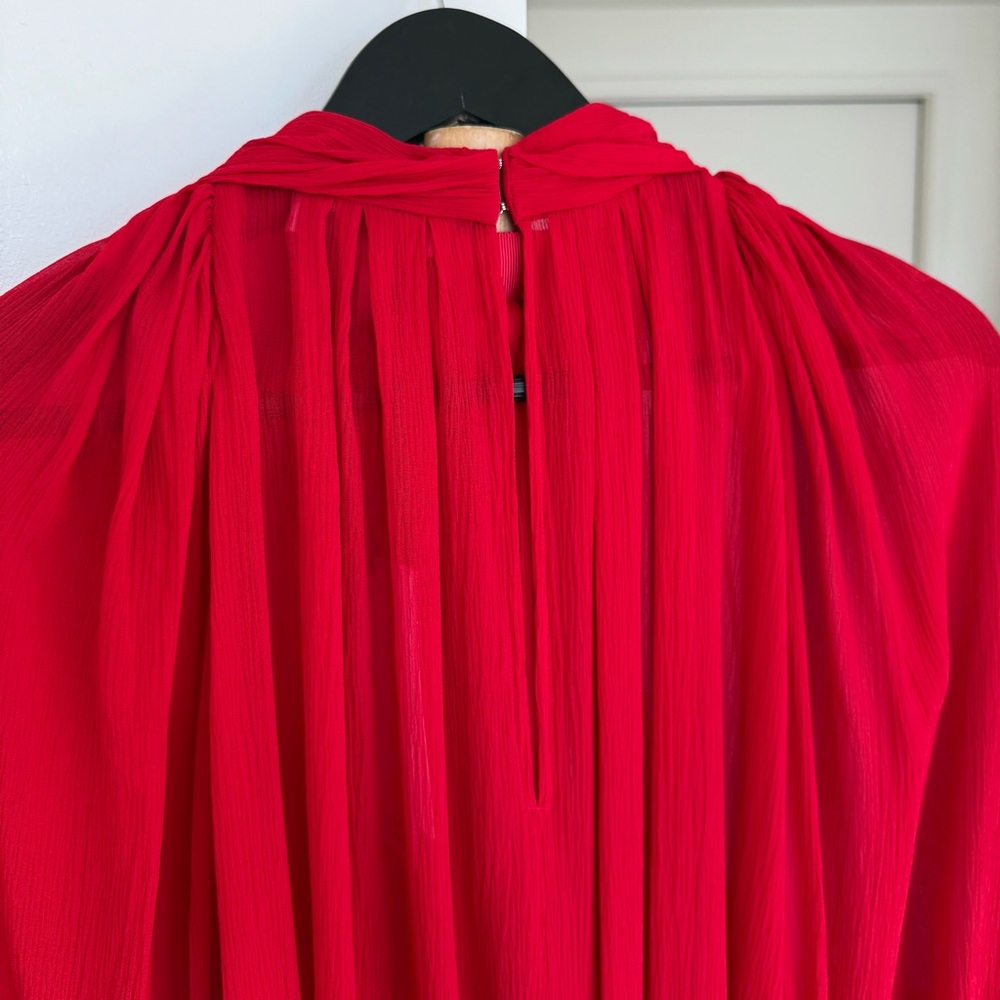 COS Atelier. The Crinkled Silk-Chiffon Silk Blouse. Brand New. Retail Price:$225 - Picture 7 of 16